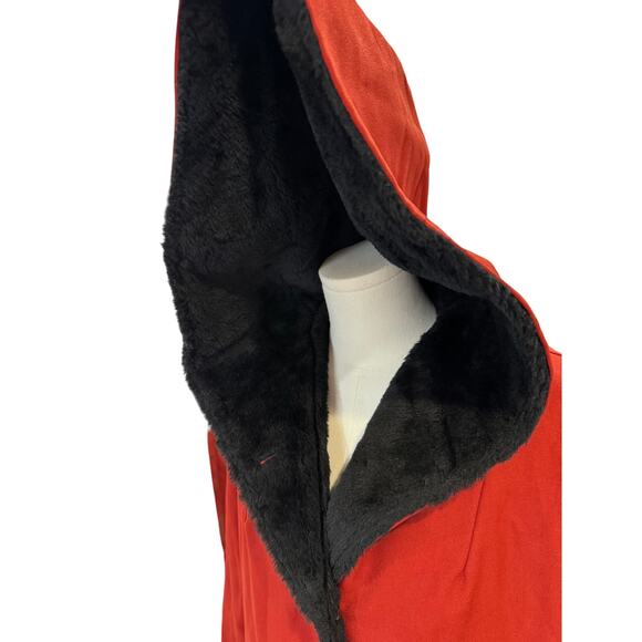 Vintage 70s Fur Lined All Weather Smug Coat - Picture 3 of 10